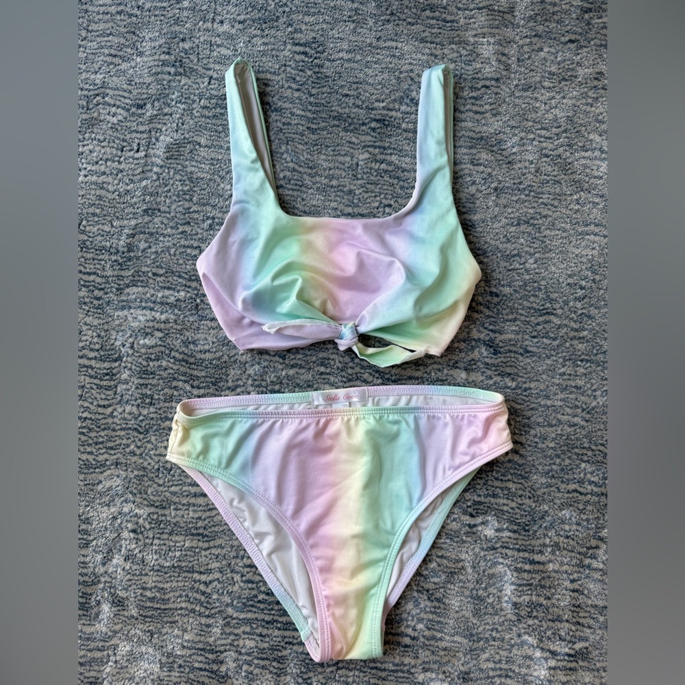 Pastel Tie-Dye Stella Cove Bikini Set